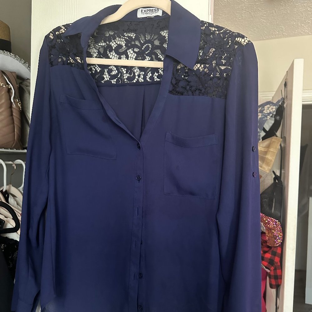 Express Portofino Blue Lace